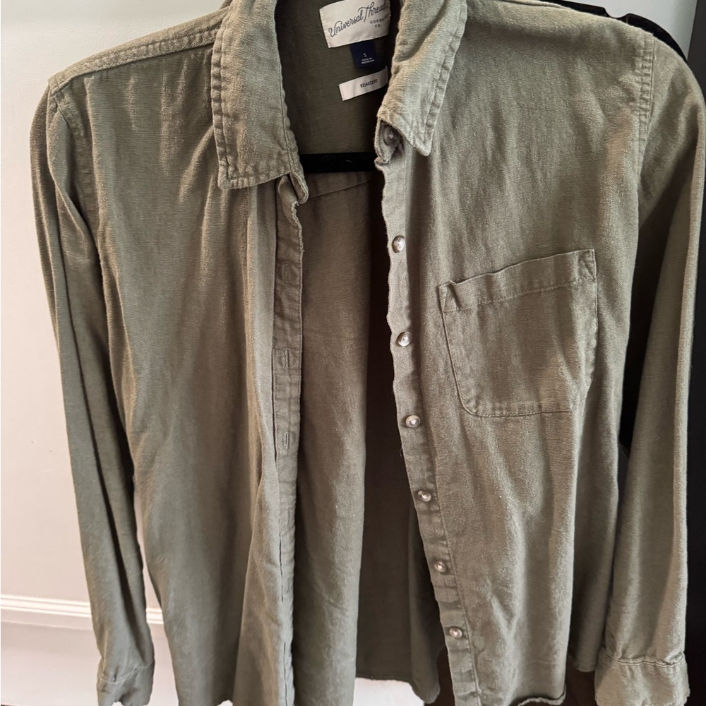 Universal Thread Olive Button Down Shirt
